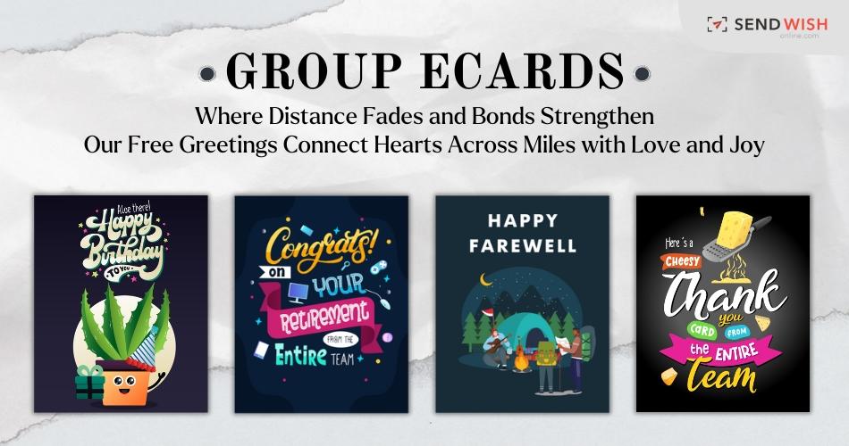 Free Group Ecards: How to Facilitate teams when working remotely